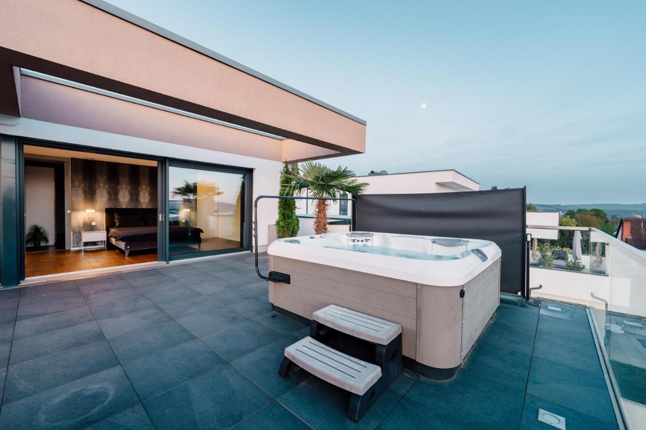 Апартаменты Traumblick Trifft Luxus! Weitersburg Экстерьер фото